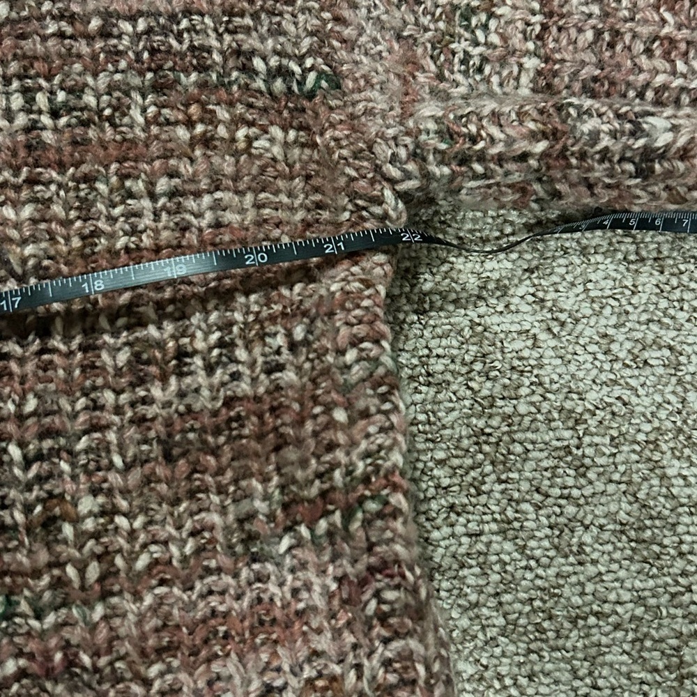 LOFT Multicolored Stitchy Sweater Size medium - Picture 7 of 7